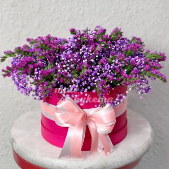 Пурпурная гипсофила на 14 февраля